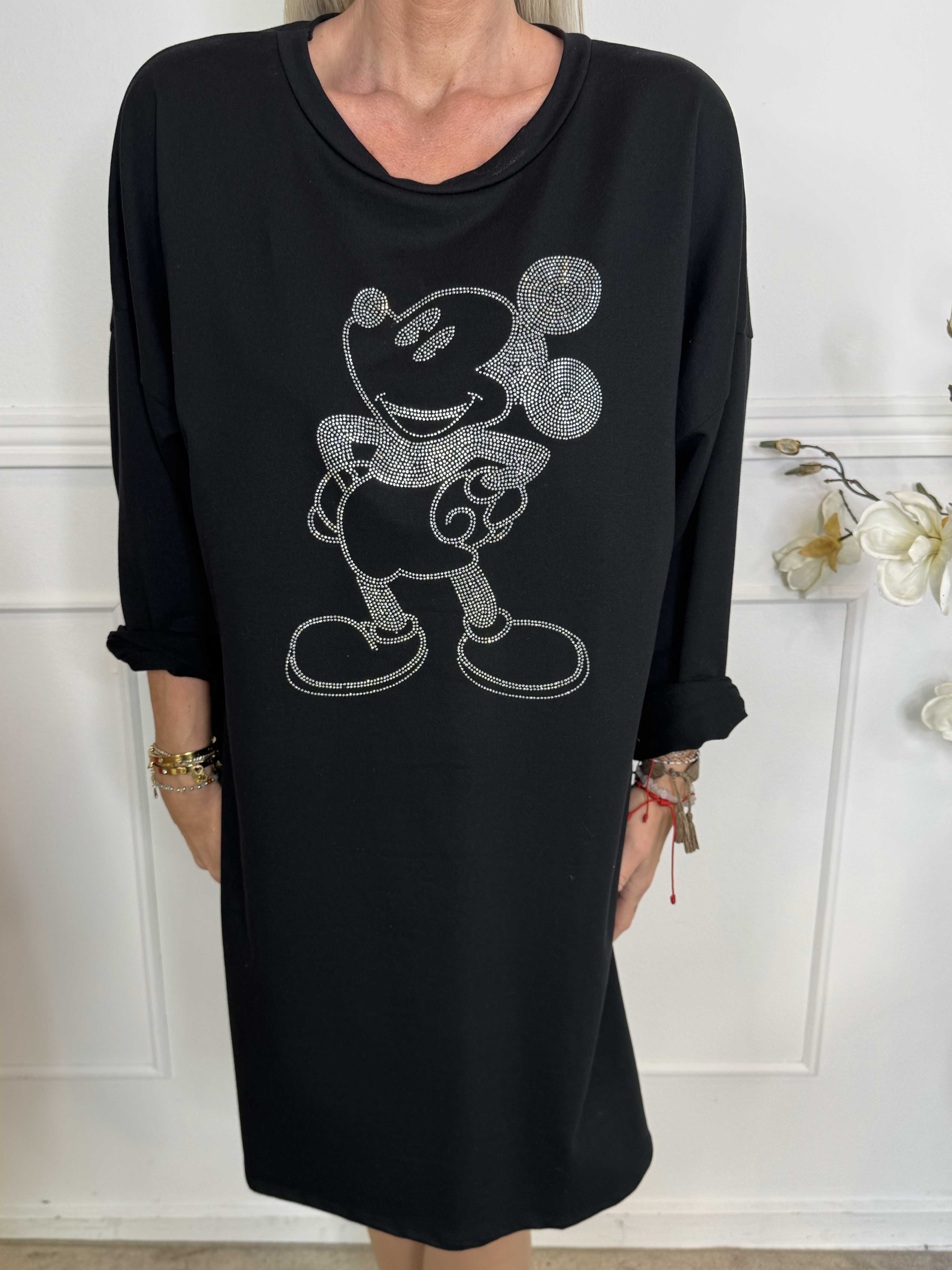 Mickey - Sød joggingkjole med similisten